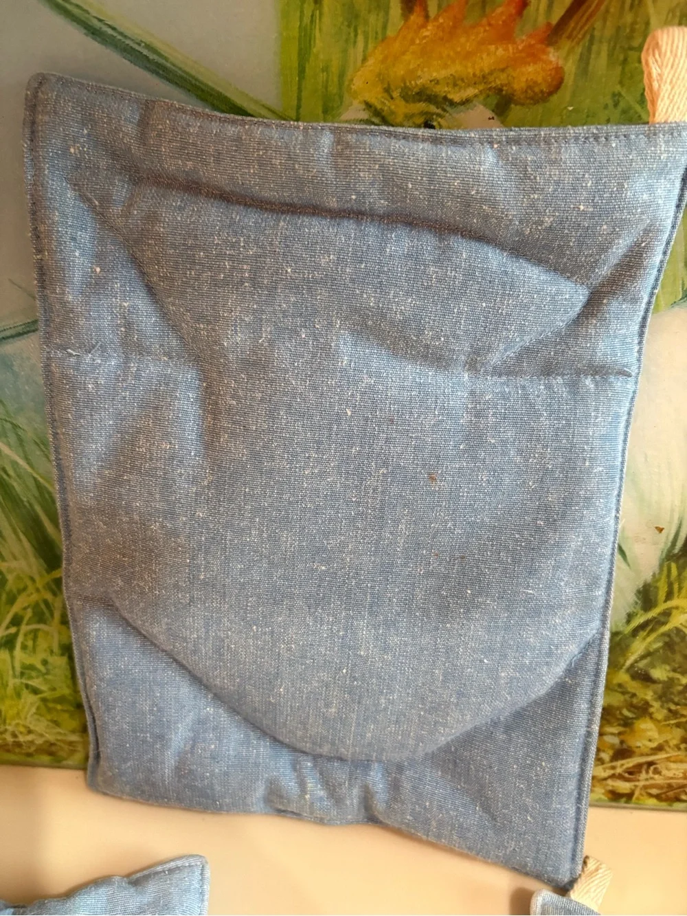 Blue Bunny, Chicken, Piggy Farm Animal  Kitchen Serving Mitts